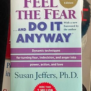 Feel the fear and do it anyway book